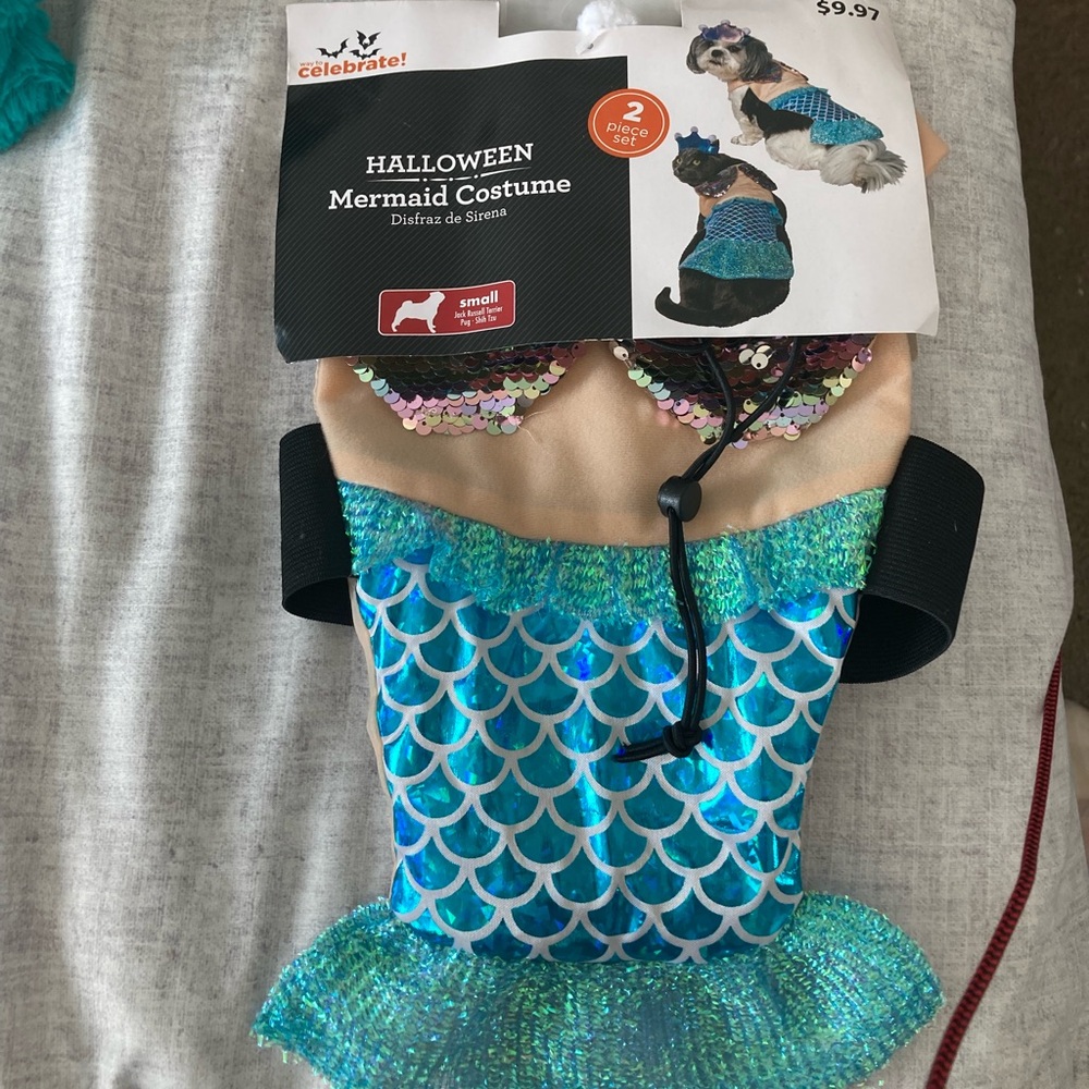 Mermaid Pet Halloween Costume